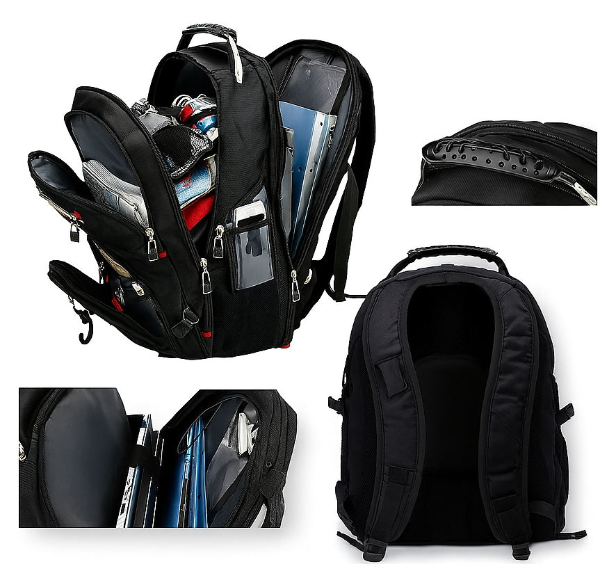 Large Laptop Backpack with Jack and USB Port – Urban | Spacious (I063)
