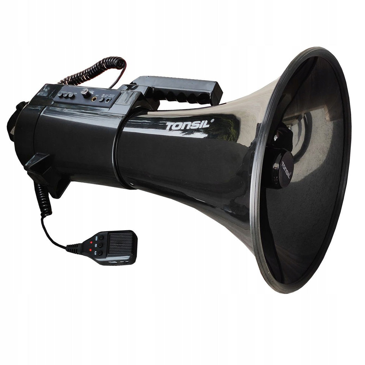 Large Megaphone TE 35/20 Recording, MP3, USB, Siren Power 150W Range up to 1500m