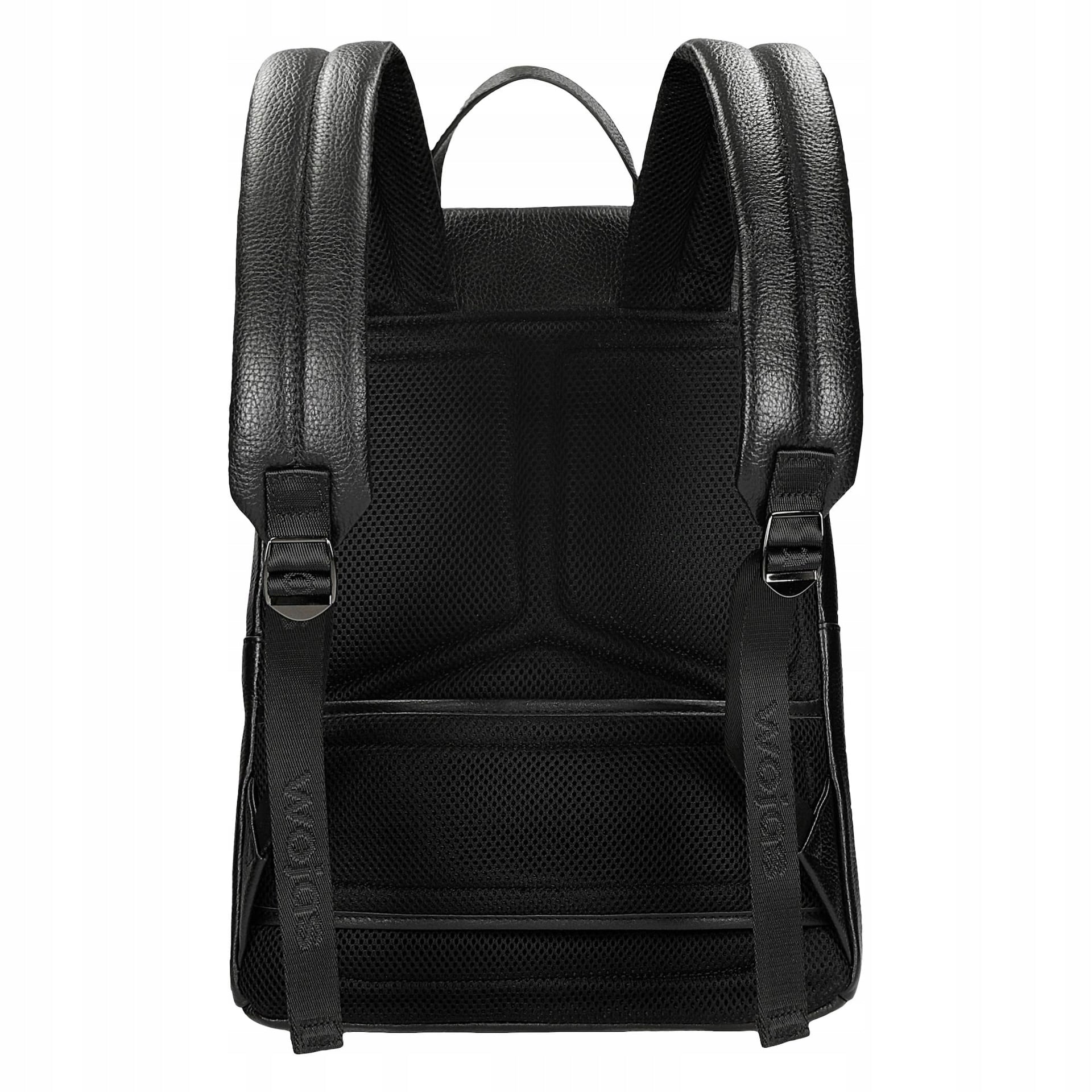 Large Men's Leather Backpack in Black Gender man