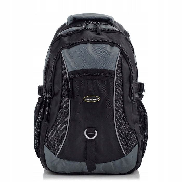 Large Men's Work Backpack Grey Sports Waterproof Strong 20L Bag Street