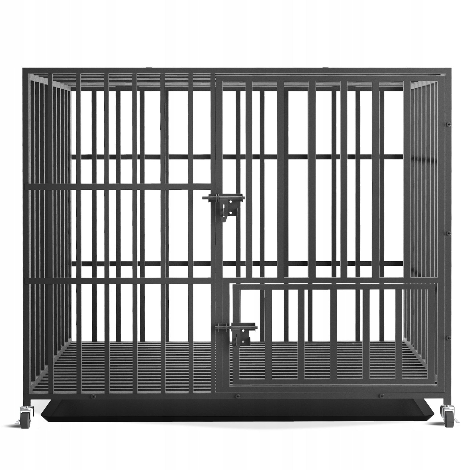 Large Metal Dog Cage 117x84x87cm Product width 84 cm