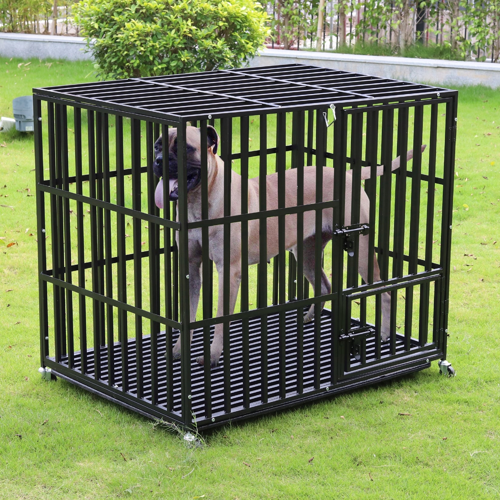 Large Metal Kennel Cage For Dog 107x78x89cm EAN (GTIN) 6949577751080