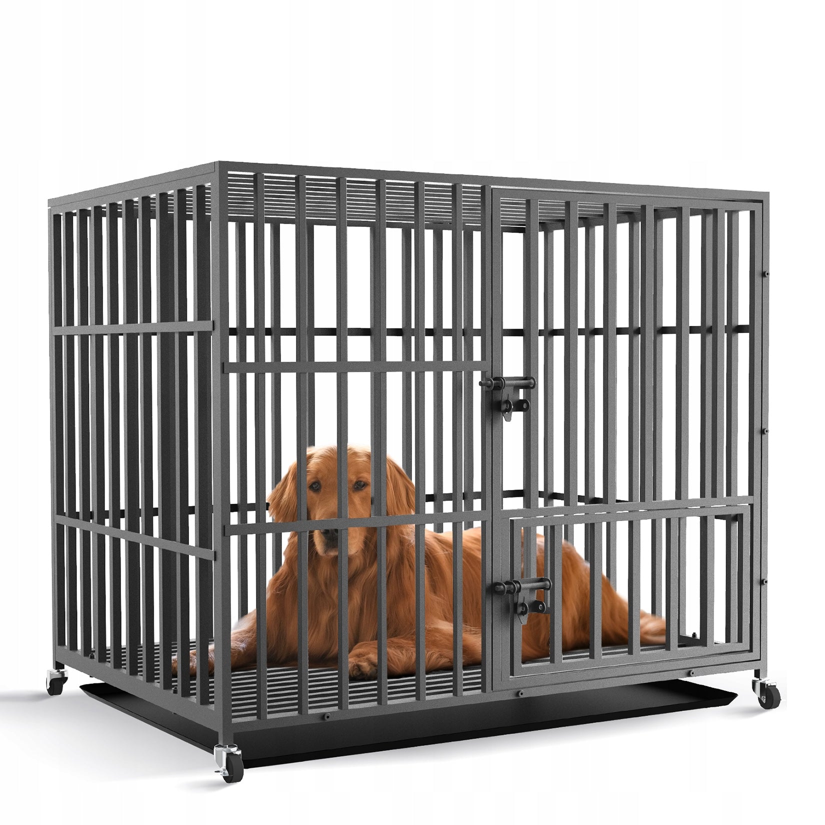 Large Metal Kennel Cage For Dog 107x78x89cm