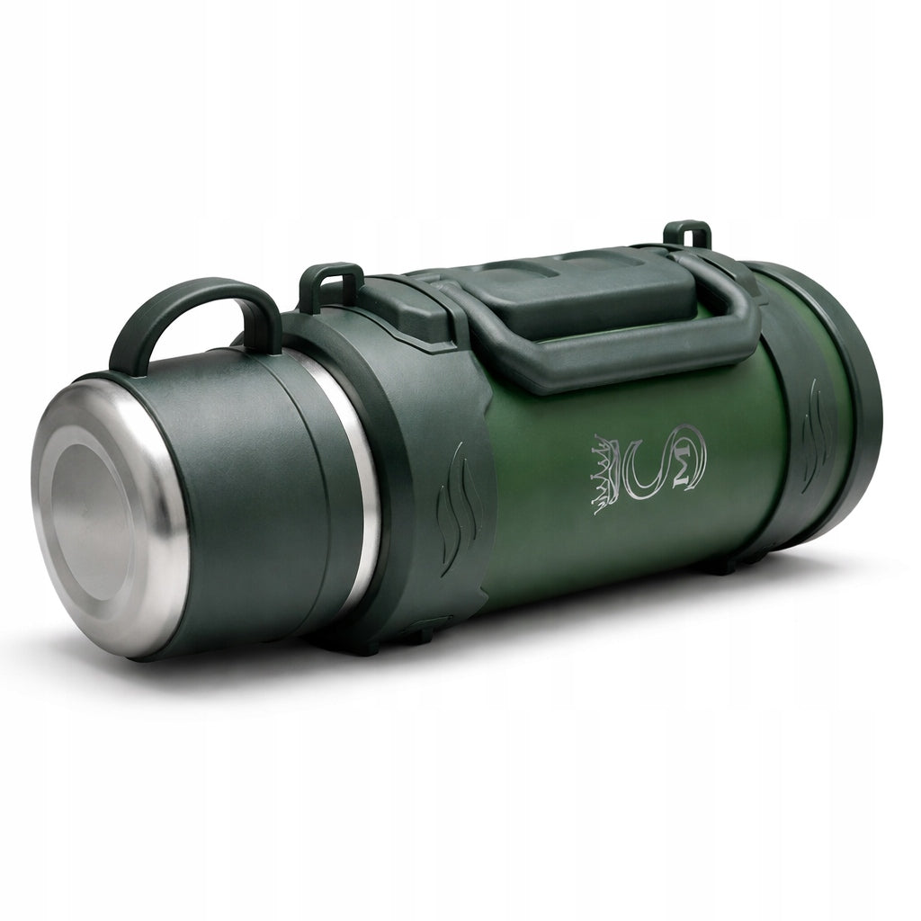 Large Military Thermos Military Tourist Vacuum Stainless Steel 1700ml Packaging status original
