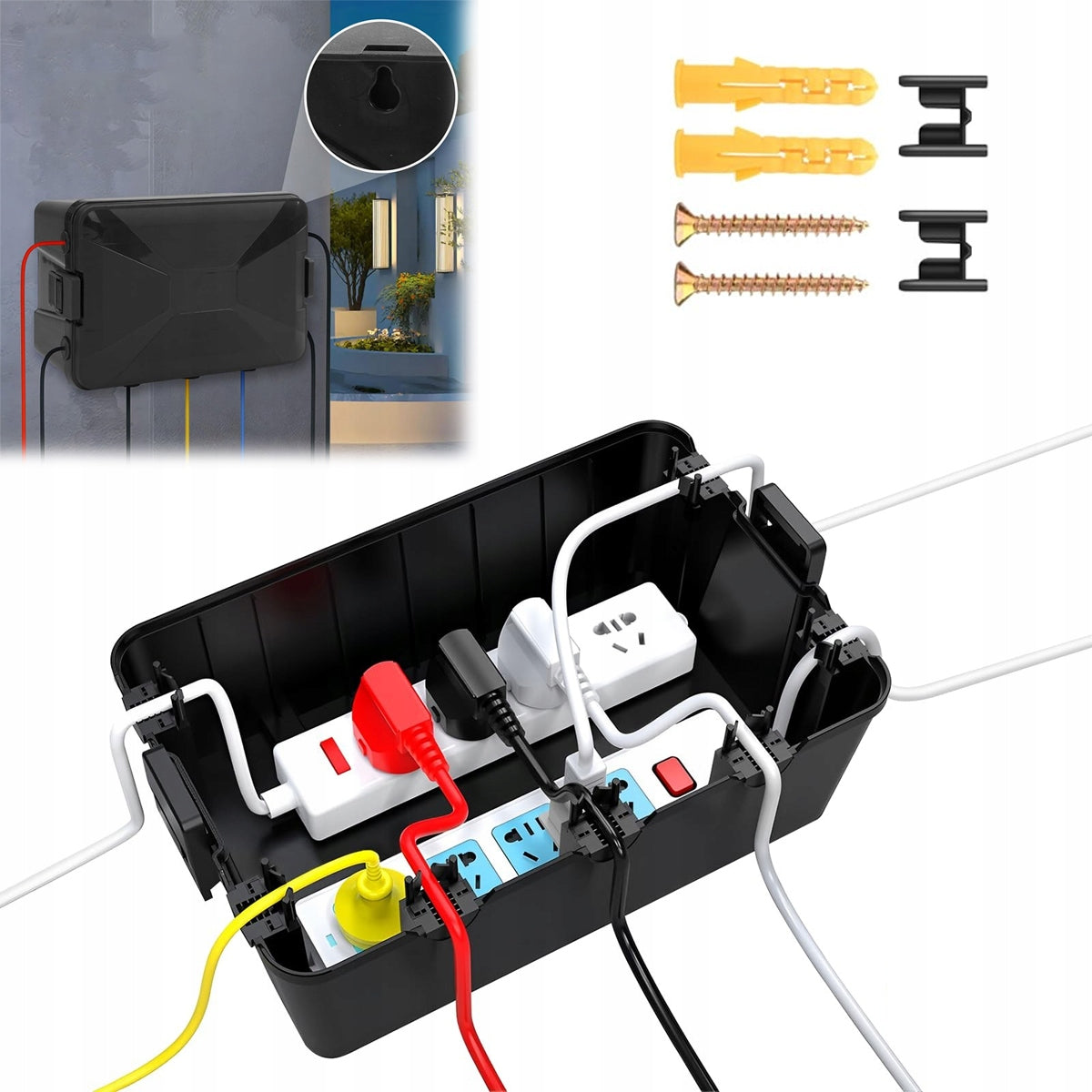 Large Outdoor Waterproof Electrical Box For IP54 Cables NEW 2026