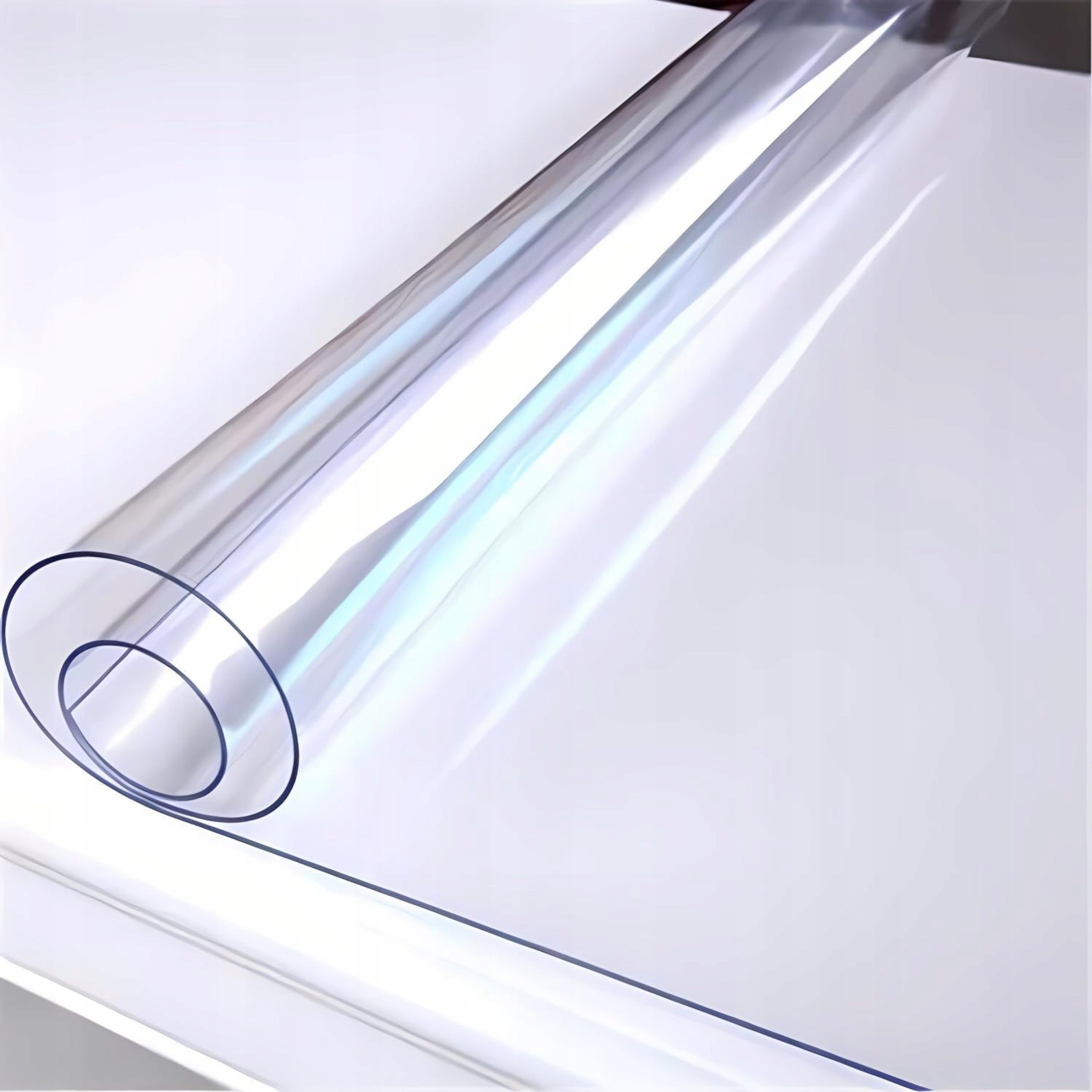 Large Protective Mat Desk Pad Table Top 110x2000cm Transparent Product width 80 cm