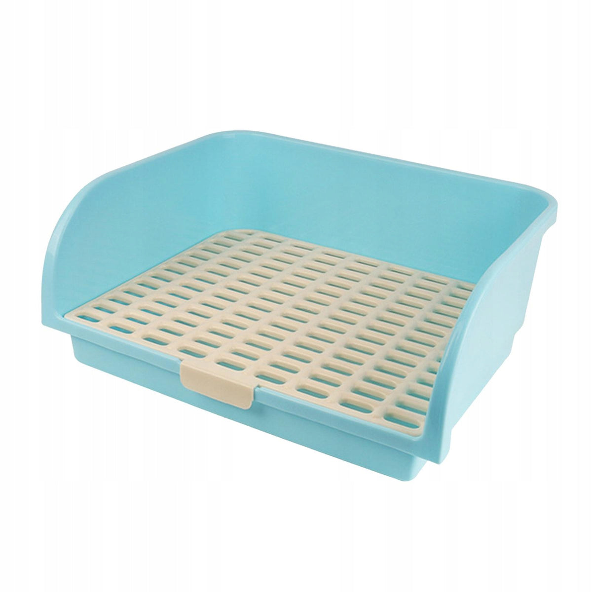 Large Rabbit Litter Box Pet Toilet for Adult Animal Adult Bunny Blue