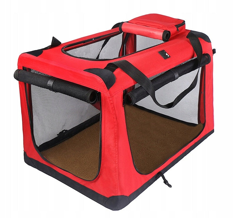 Large Safe Transporter for Dog / Cat size.S Red 60x42