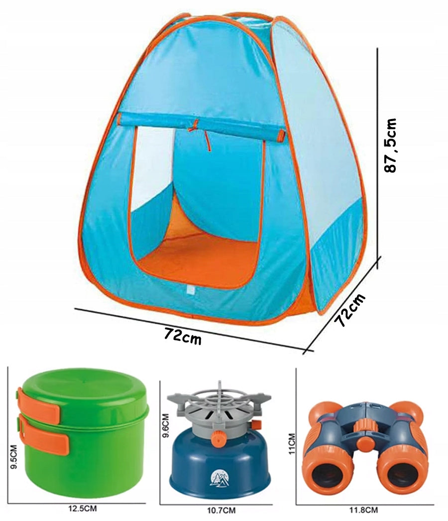 Large Set Small Explorer Traveler Camping Tent Camping Toys for Camping Manufacturer code Z2073