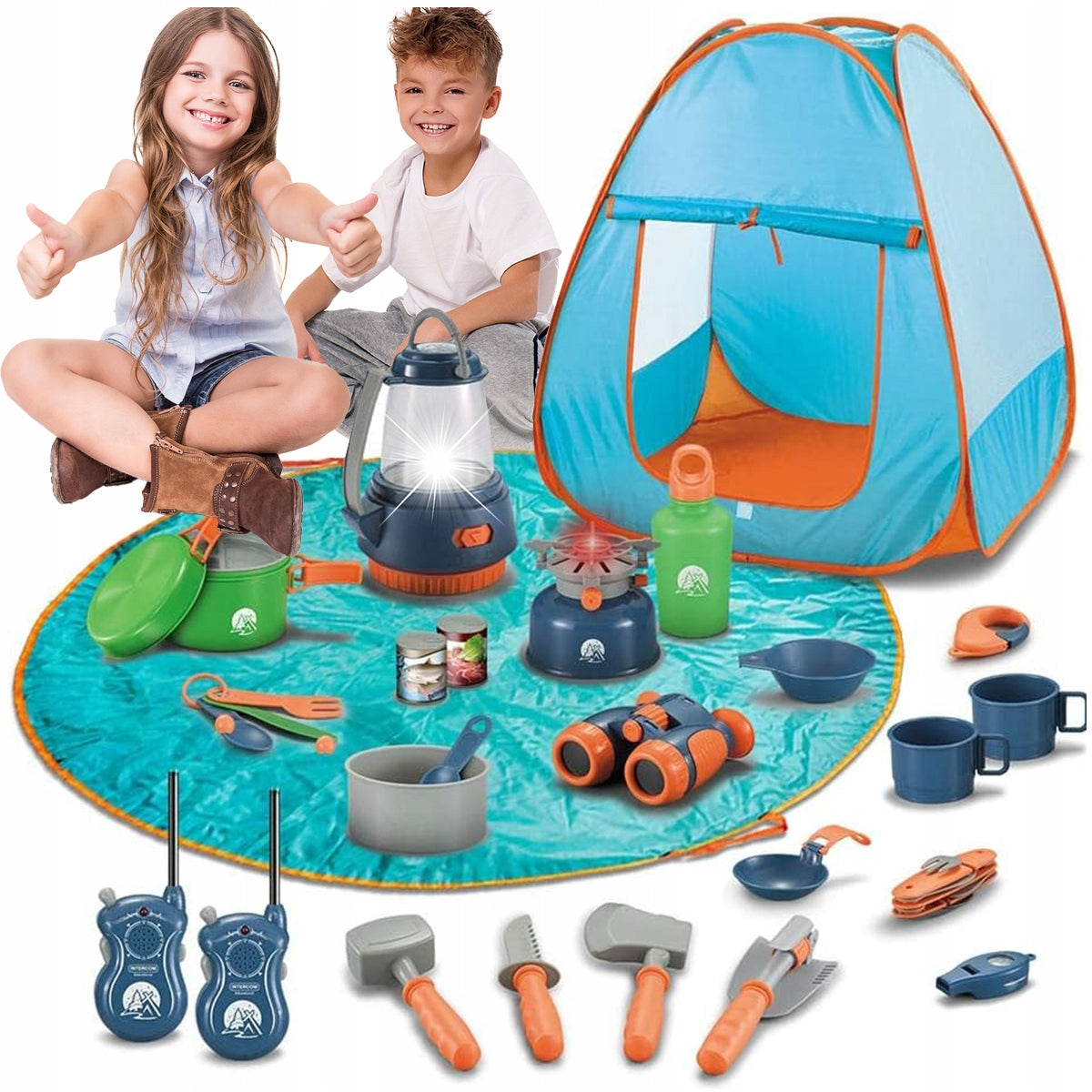 Large Set Small Explorer Traveler Camping Tent Camping Toys for Camping