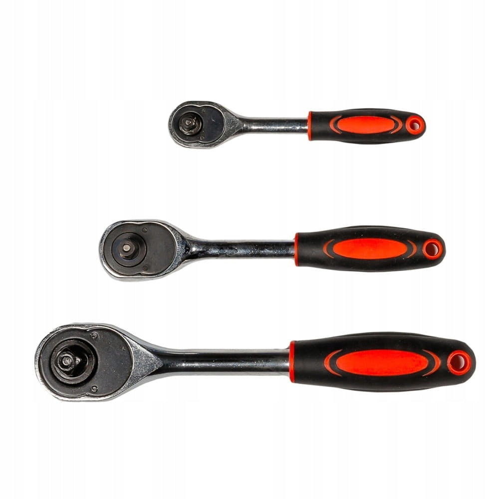 Large Set of Socket Wrench Tools 216 el. 1/2", 3/8", 1/4" BMC Number of items in the set 216