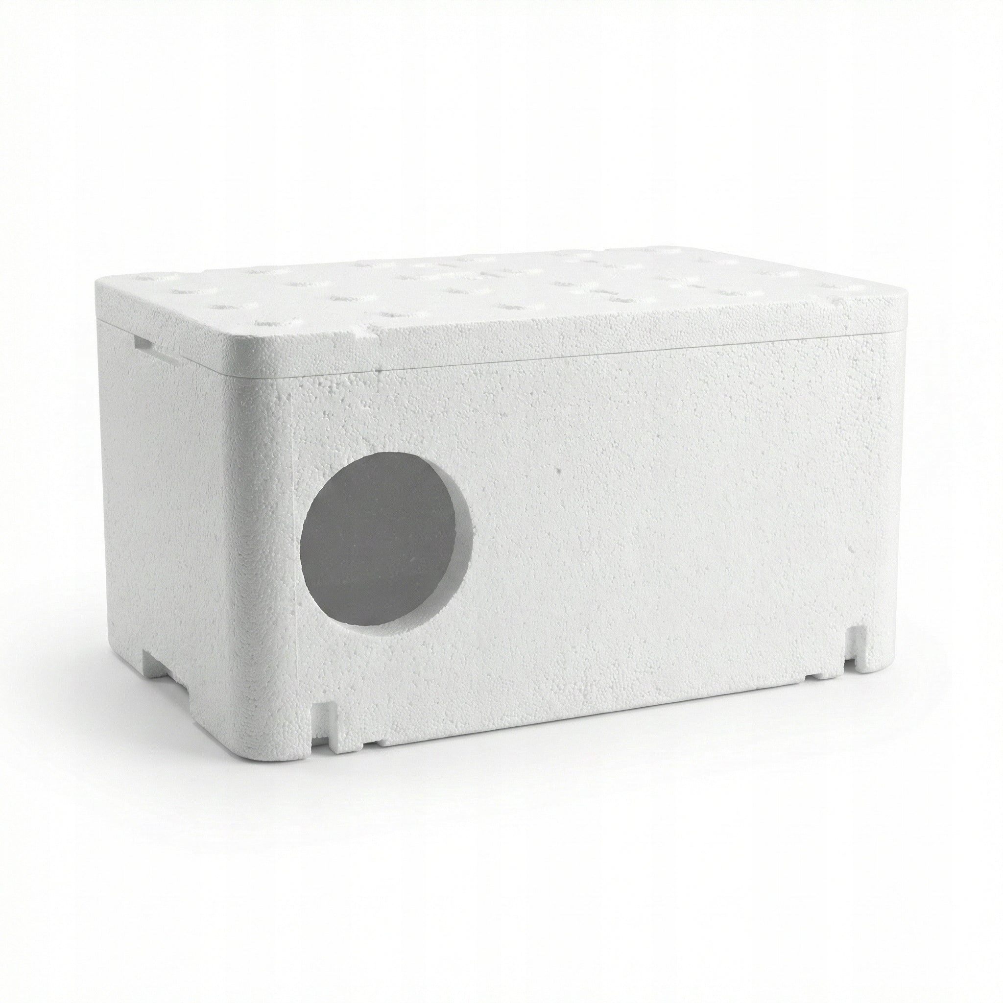 Large Spring House Styrofoam Cat Booth Box 60x40x30cm KB Brand O-fish