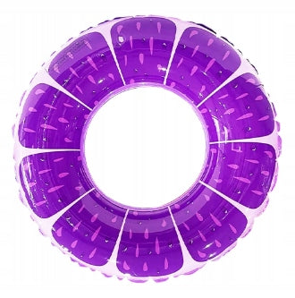 Large Swimming Wheel Purple Orange – Inflatable Wheel for Summer XXL 77cm
