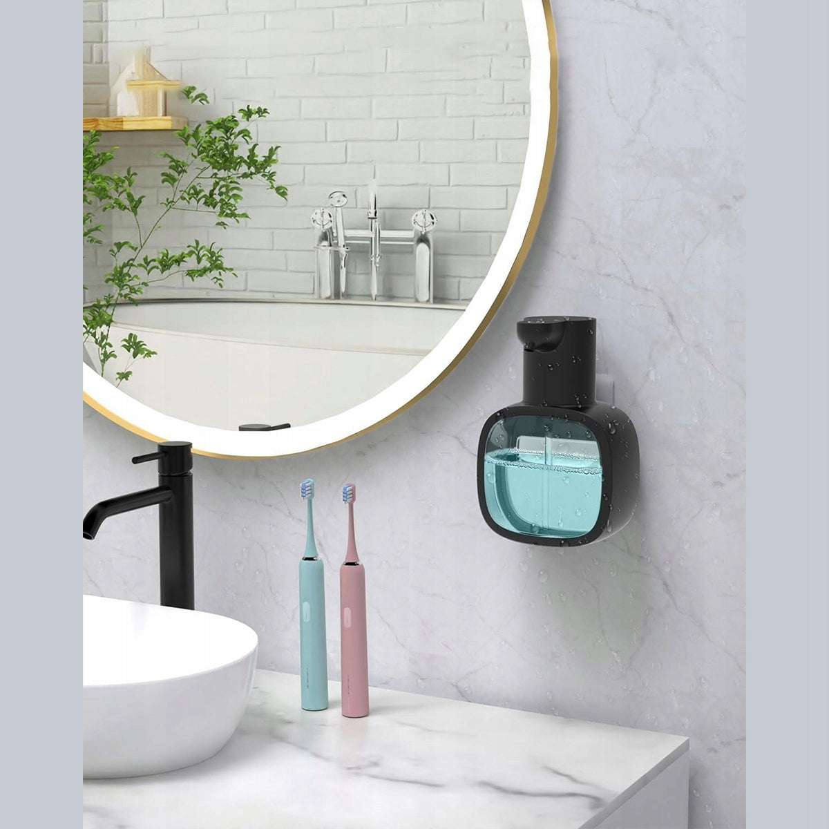 Large Touchless Automatic Gel Soap Dispenser USB Liquid Dispenser Capacity 500 ml