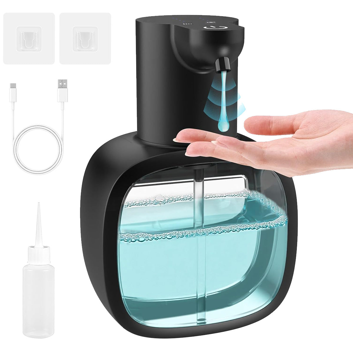 Large Touchless Automatic Gel Soap Dispenser USB Liquid Dispenser