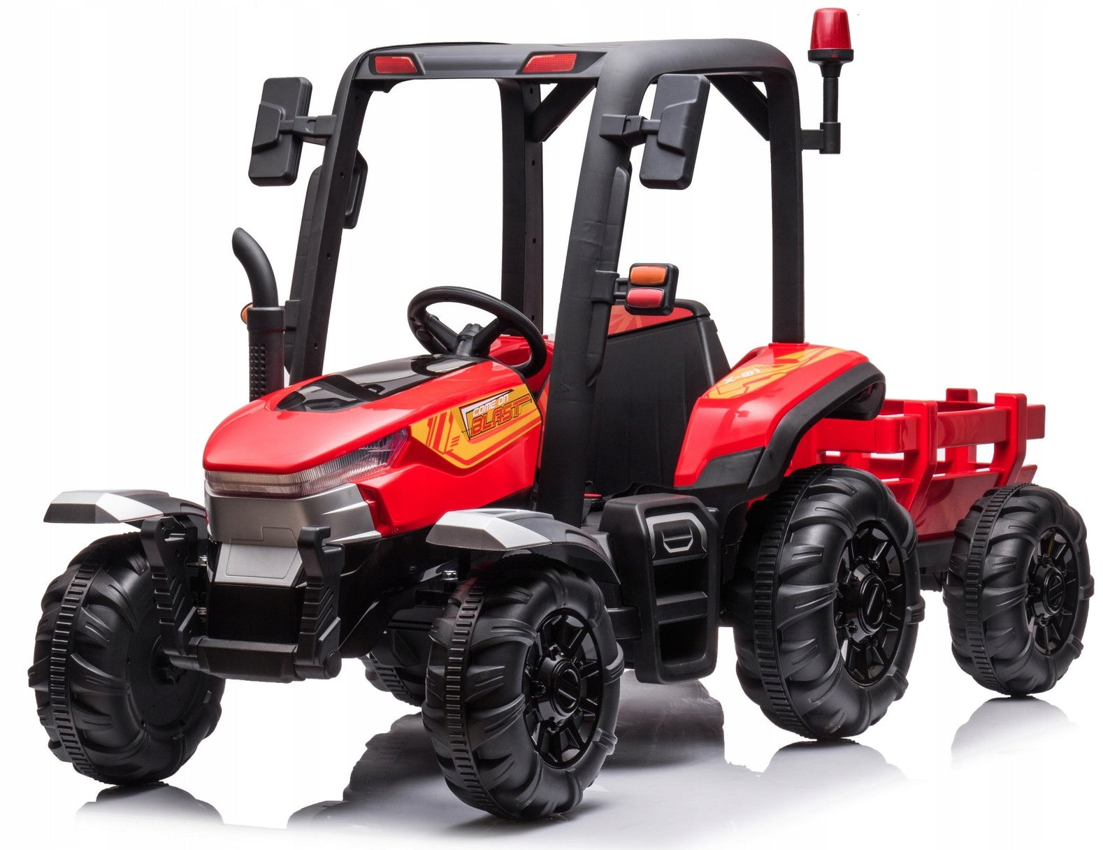 Large Tractor with Trailer BLT-206 Battery Vehicle 24V 9Ah 2x200W Brand no brand