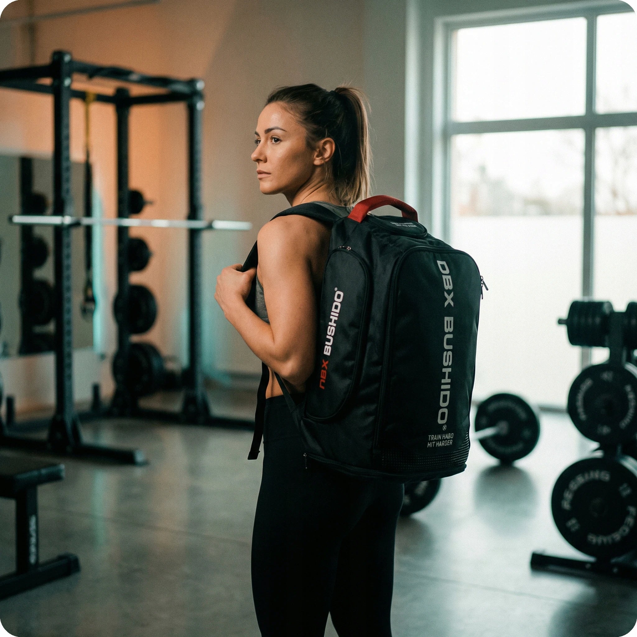 Large Training Bag Sports Backpack for Combat Sports for Gym Bushido Brand DBX BUSHIDO