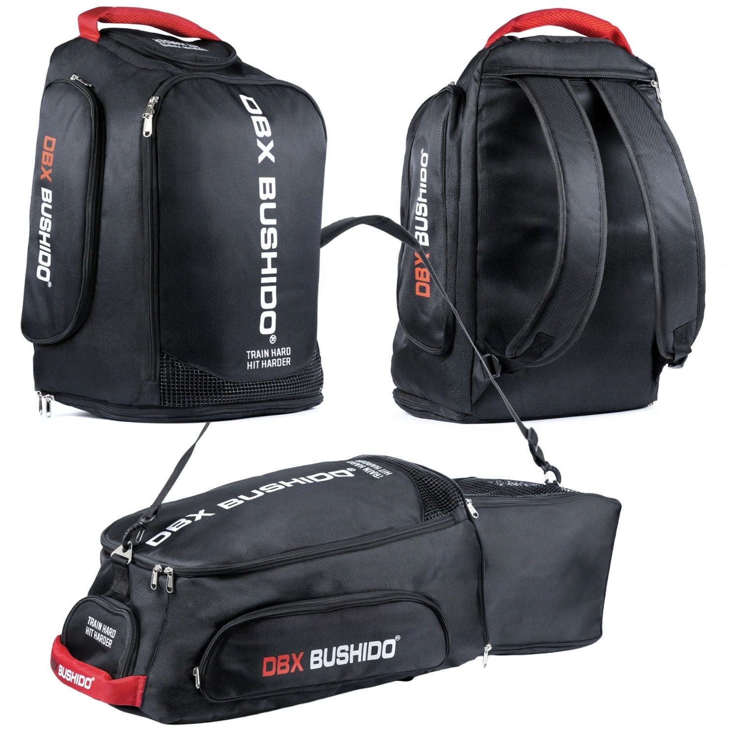 Large Training Bag Sports Backpack for Combat Sports for Gym Bushido Packaging status original