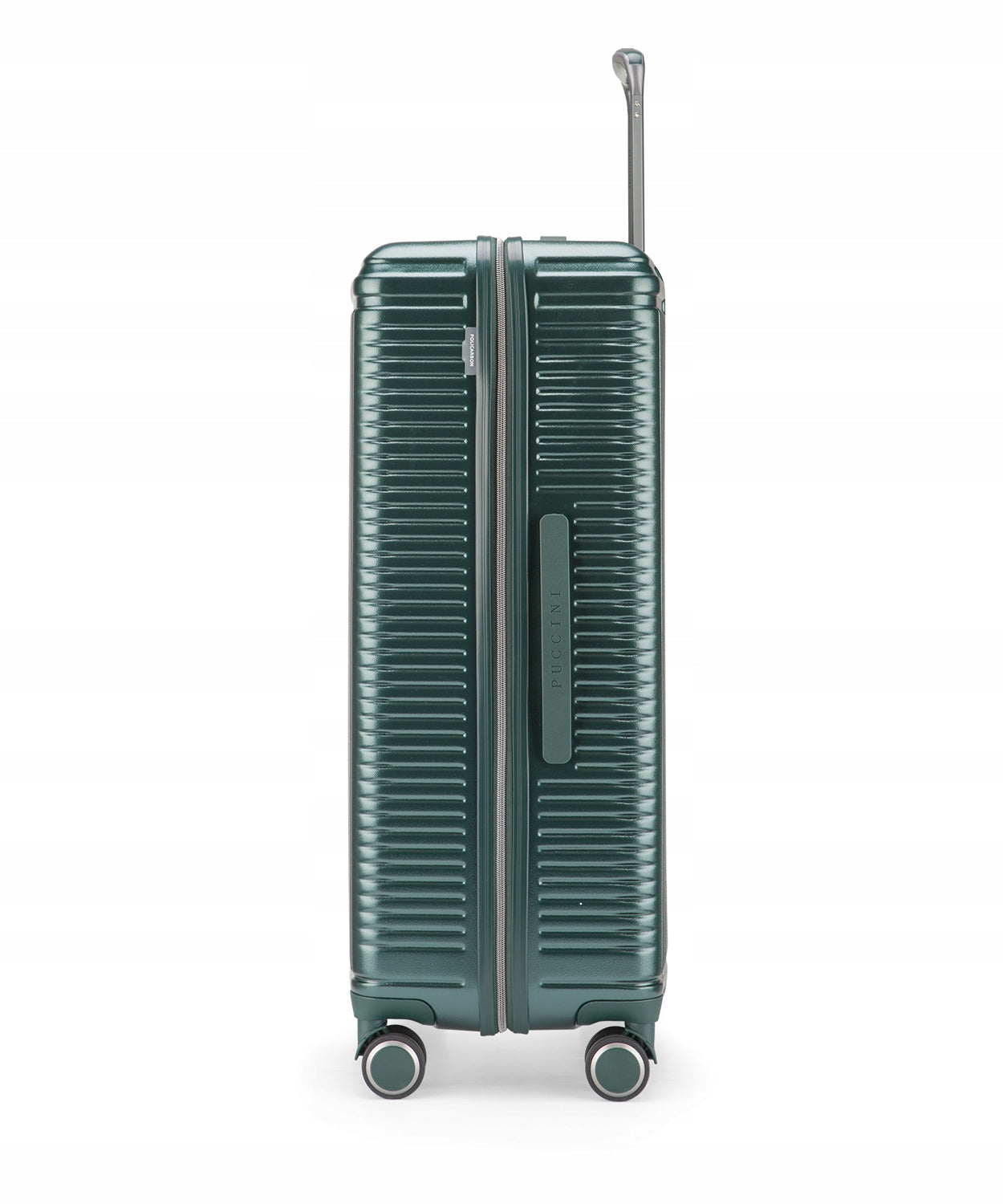 Large Travel Suitcase On Wheels Hard PUCCINI Dark Green PC033A-5D Brand PUCCINI