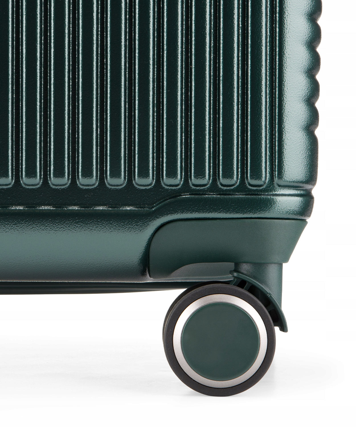 Large Travel Suitcase On Wheels Hard PUCCINI Dark Green PC033A-5D Width (longer edge) 49 cm