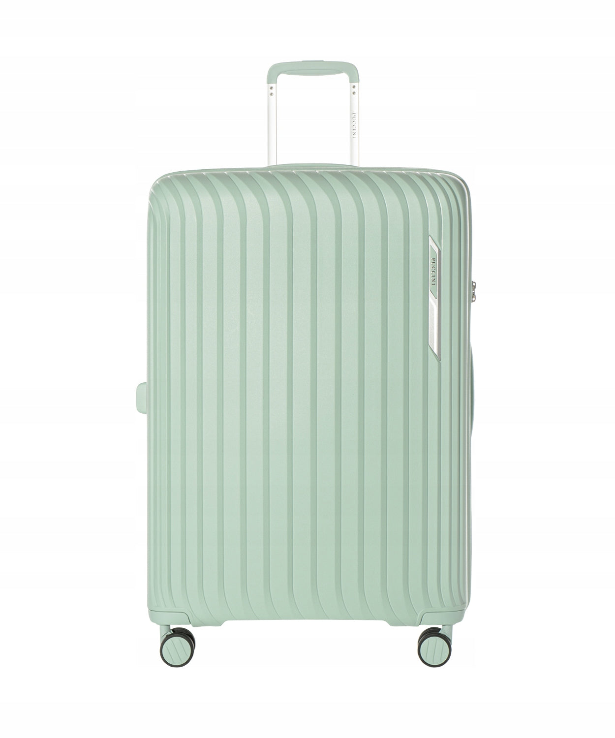Large Travel Suitcase on Wheels Hard Lightweight XXL PUCCINI Mint PP024A-5C Packaging status original