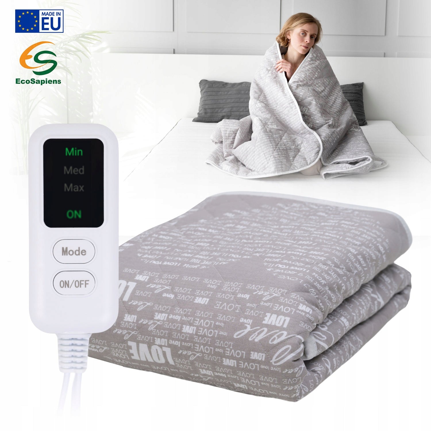 Large Warm Blanket Electric Heating Soft Heating Mat 150x80cm, blanket