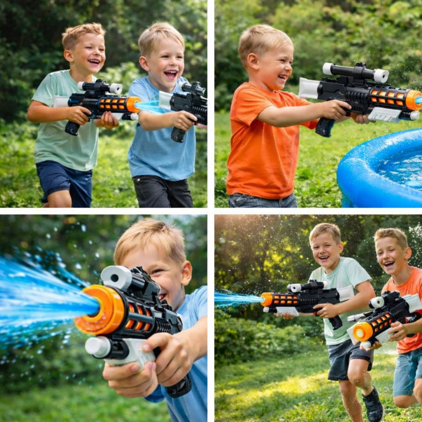 Large Water Gun 49cm Water Cannon Dog For Children 3 Garden Summer LT Manufacturer code QL94069