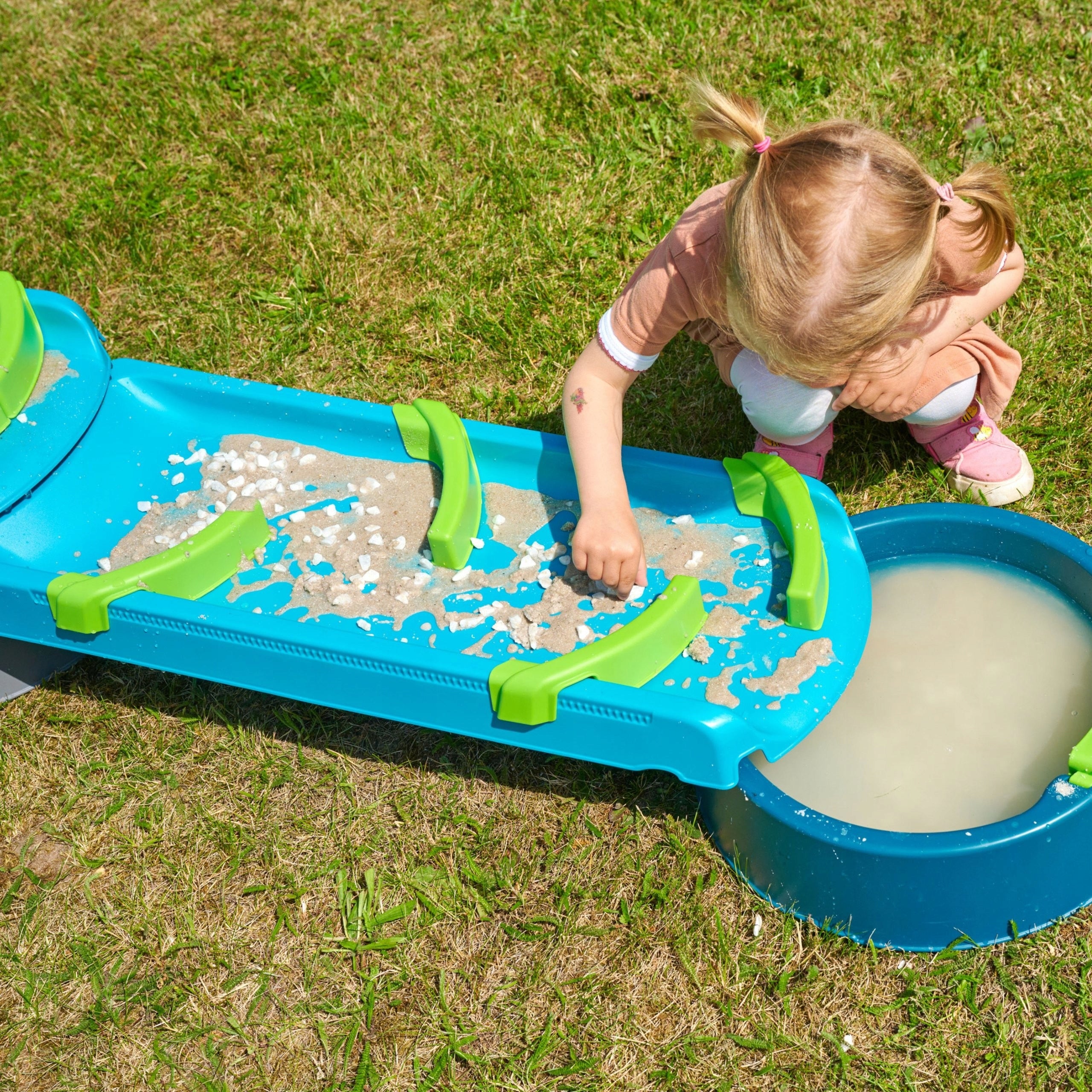 Large Water Track Garden Set XXL 360° Channels and Trays 35 el. AQUAPLAY BIG Manufacturer code 1582