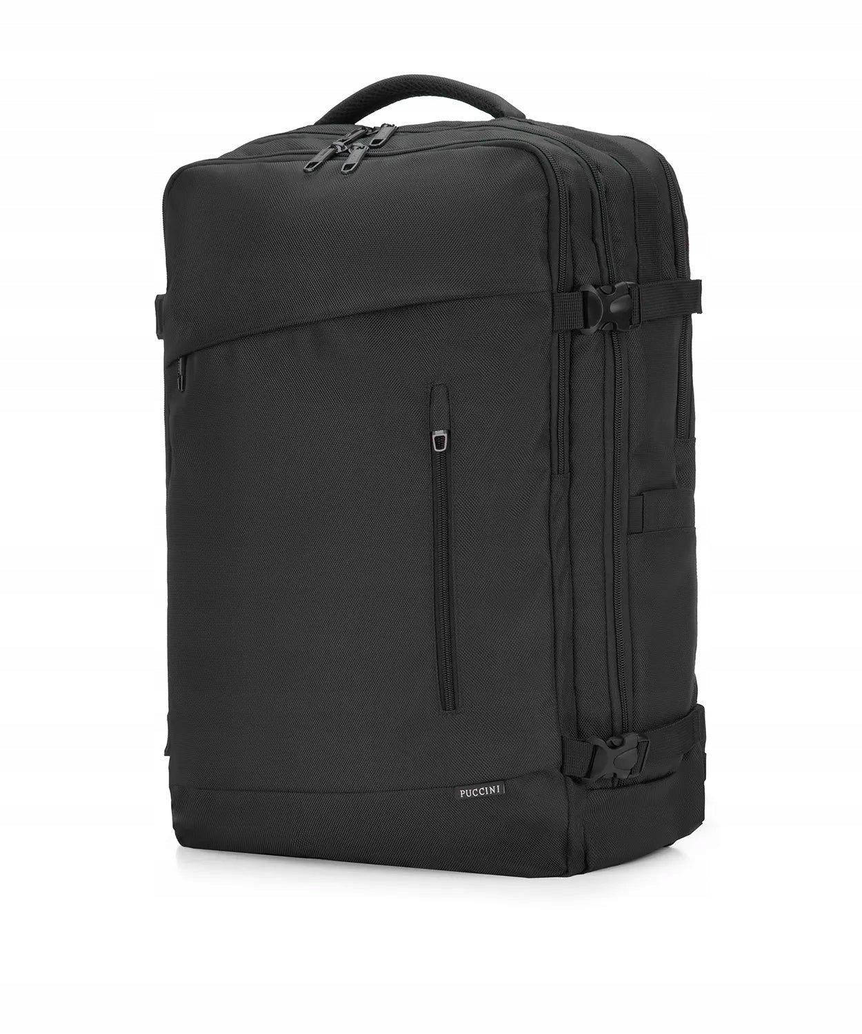 Large XL black cabin backpack PUCCINI for Priority aircraft 55x40x20 Brand PUCCINI