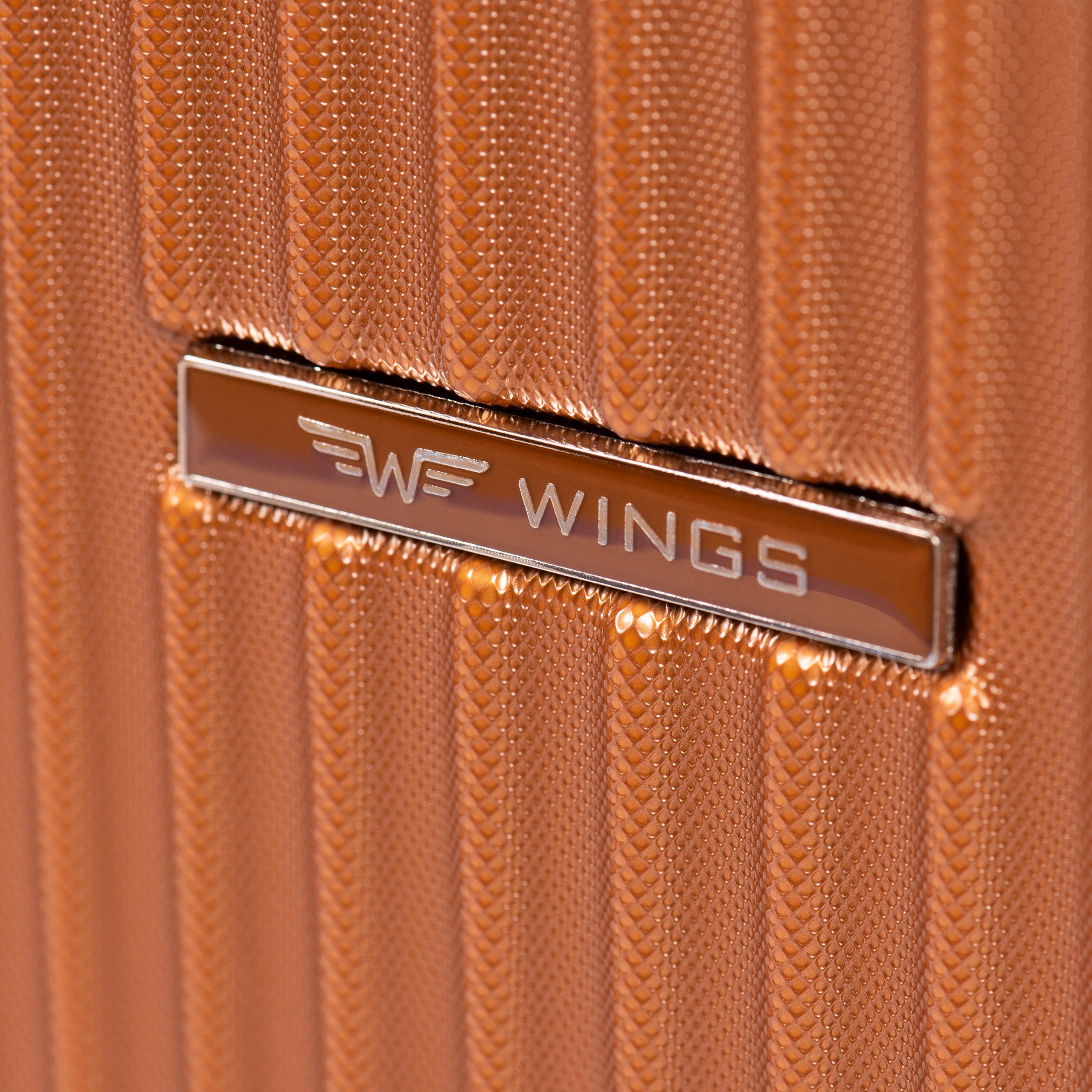 Large XXL SUITCASE on 4 wheels with ABS LUGGAGE registered hard WINGS Manufacturer code SWL03-L-D.GREY