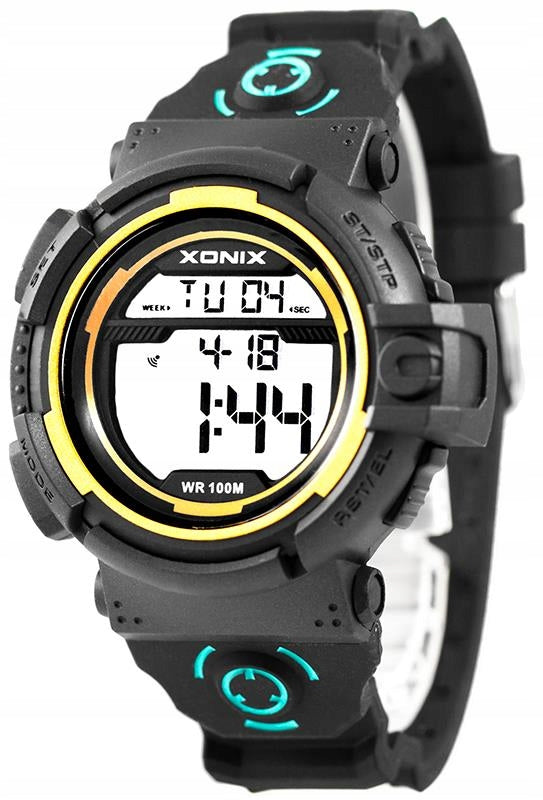 Large Youth Watch Large LCD XONIX 10ATM