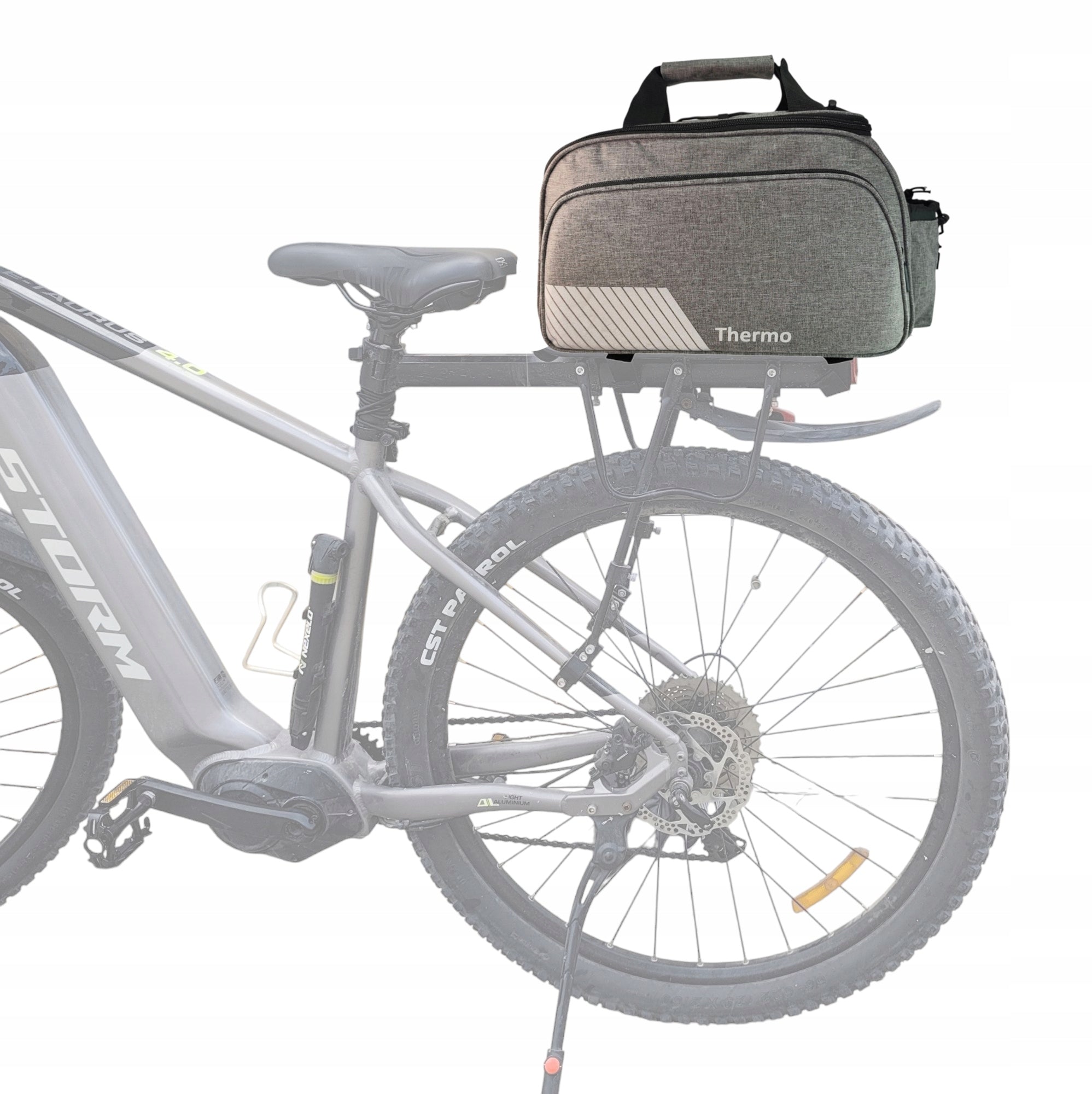 Large bicycle pouch TERMO for rack 19l waterproof for bike 42x24x23 CM Packaging status original