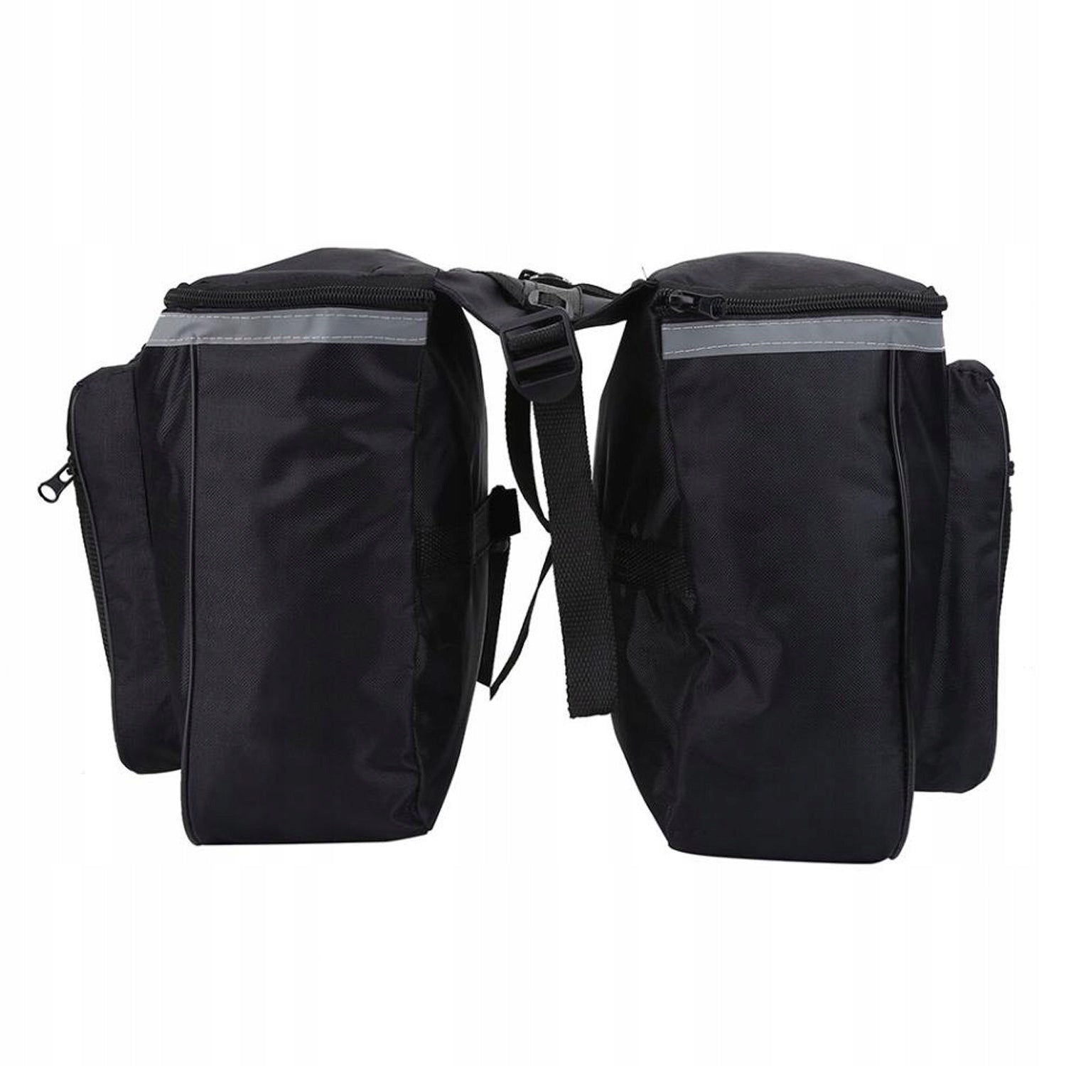 Large bicycle pouch bag for trunk double waterproof 4 compartments 28L Model PNRS