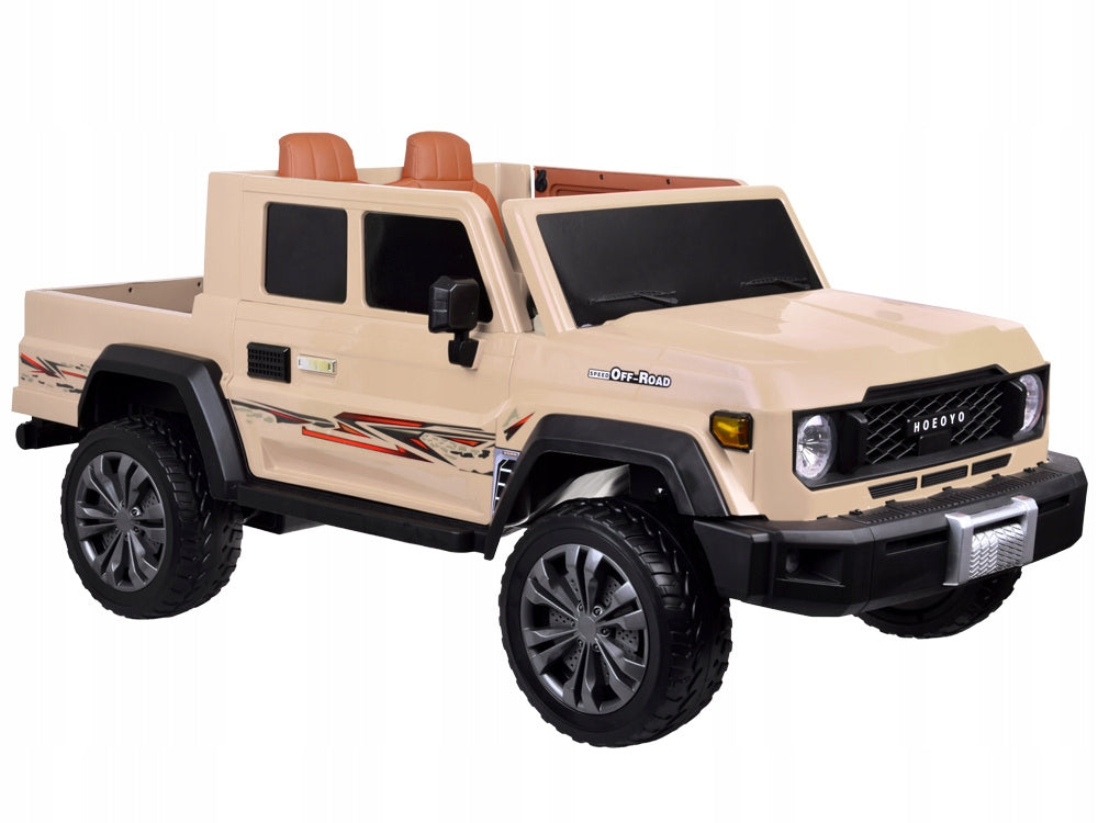 Large car PICKUP for electric battery for children 2os 4x4 pack PA0329 Brand Jokomisiada
