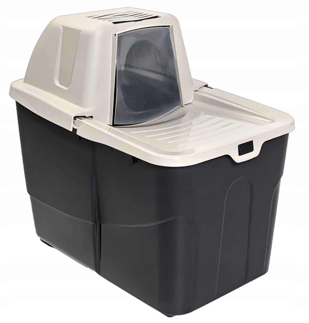 Large cat litter box closed litter box BUXO CLOSE