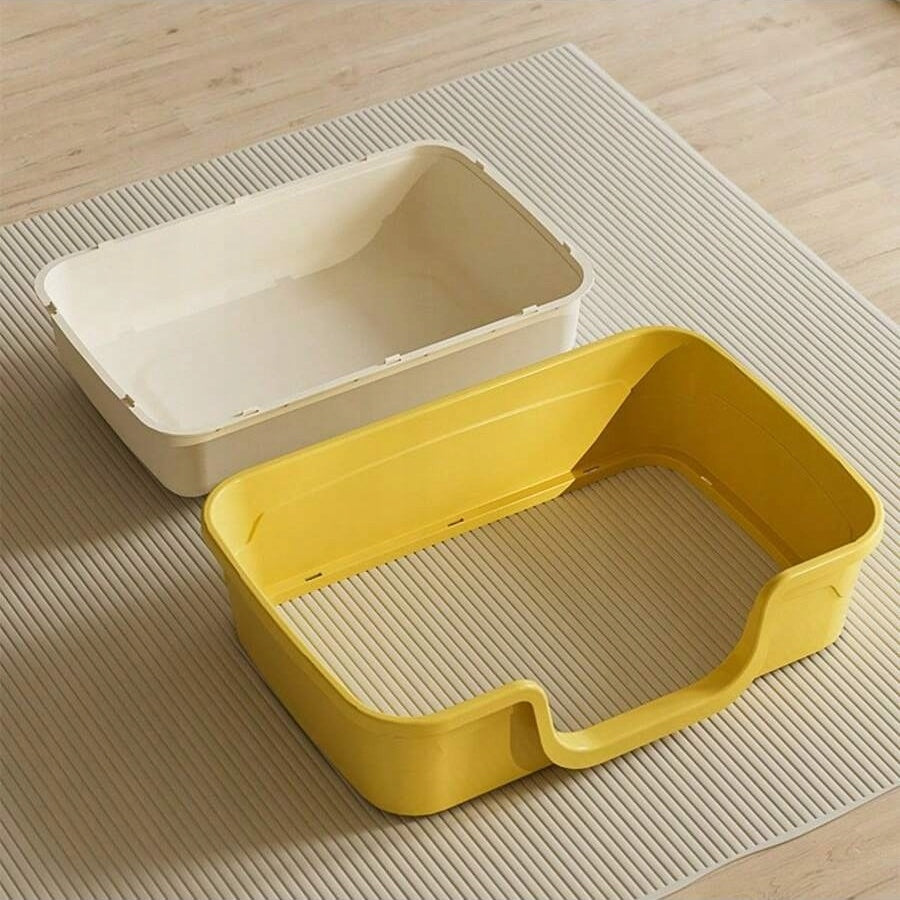 Large cat litter box open 55x39x25cm, with spatula,Deep + Anti-splash Manufacturer code 5901018980924
