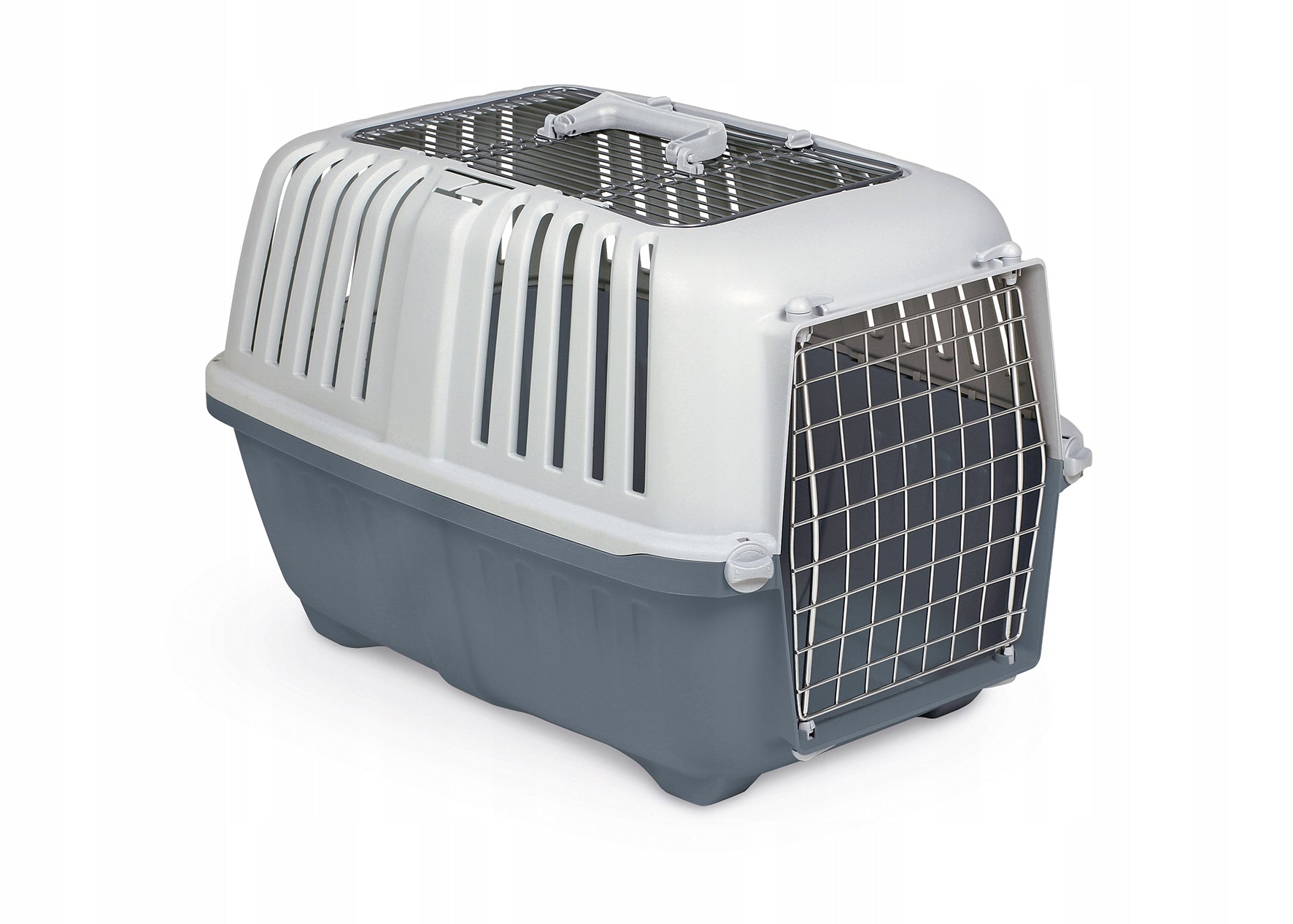 Large cat transporter Transporter for large animals up to 15kg 60x40x39cm Manufacturer code MP0007-DARK BLUE