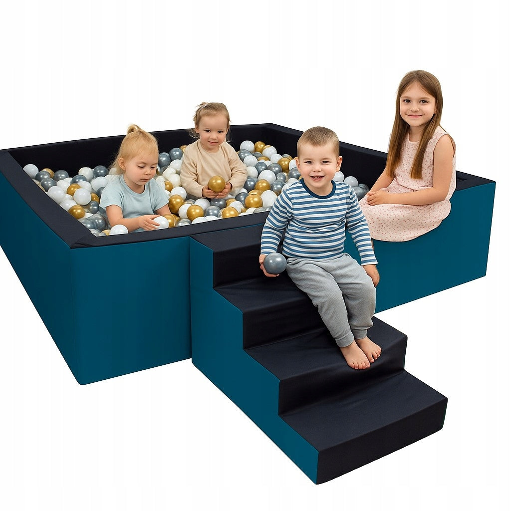 Large children's pool WITH FOAM with stairs kindergarten school 300x300 cm EAN (GTIN) 5904533631128