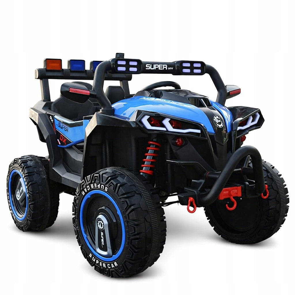 Large double car for children 4x4