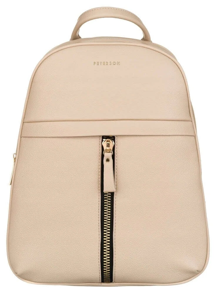 Large, fashionable women's backpack made of eco leather - Peterson Gender woman