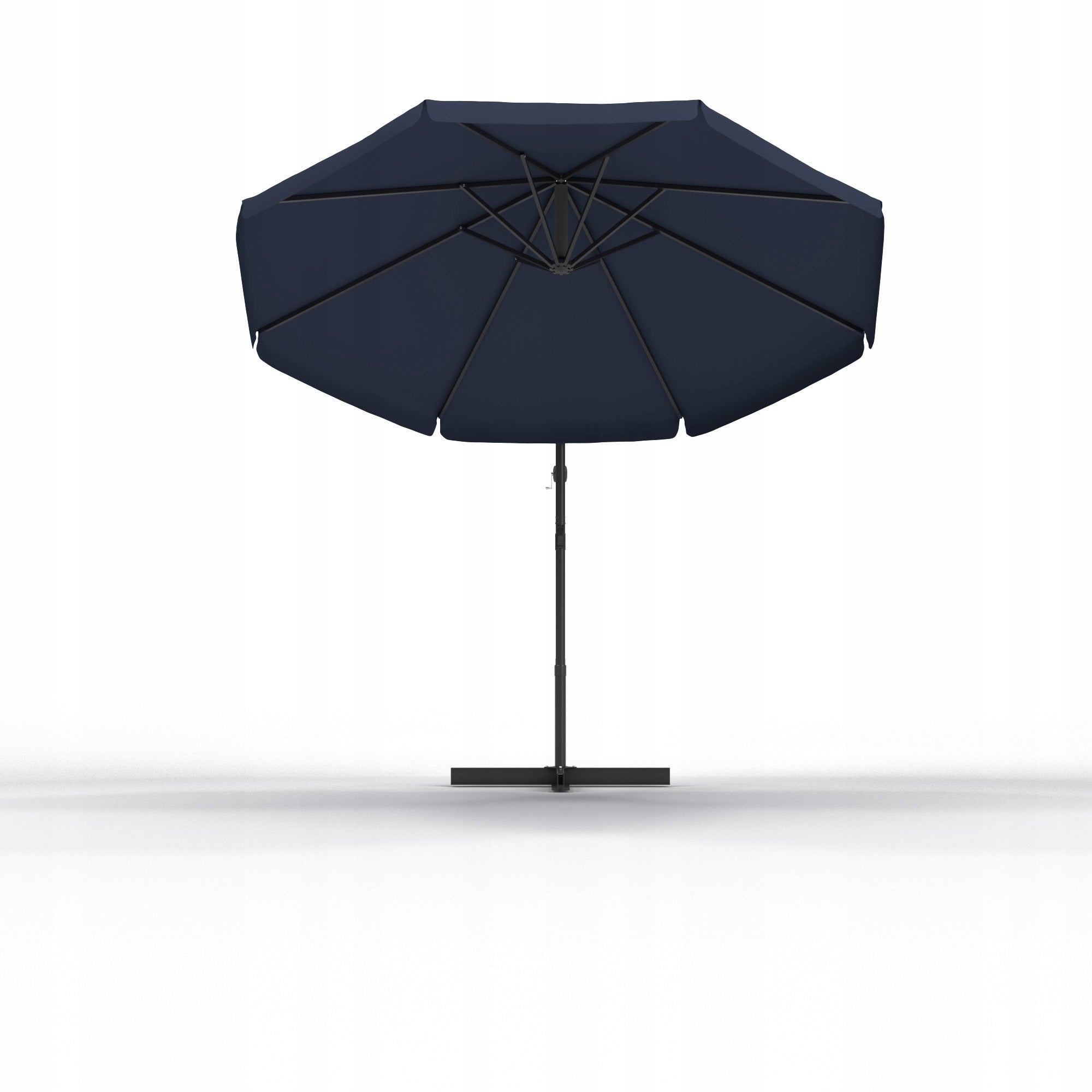 Large garden umbrella 300 cm foldable with boom and cover GRANAT Product height 245 cm