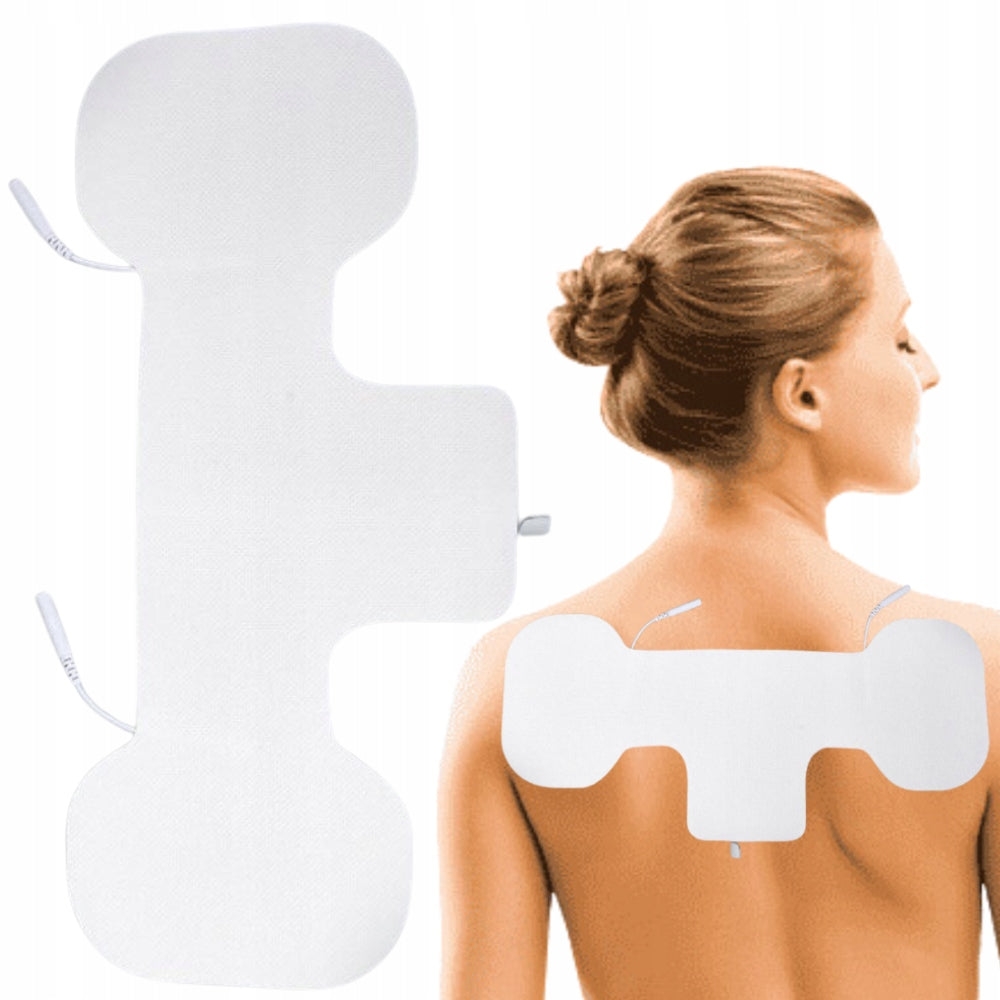 Large gel electrode TENS EMS 32cm back pain shoulder pads 1 piece