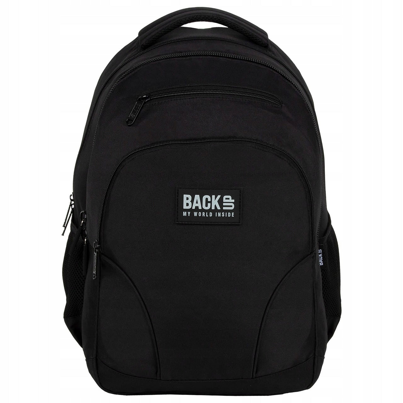 Large school backpack black 30L with organizer Manufacturer code PLB7W56