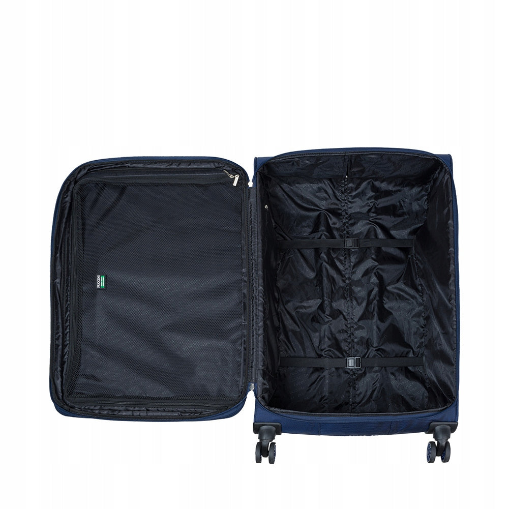 Large soft suitcase PUCCINI polyester EM50950A 7 117 l Model EM50950A 7
