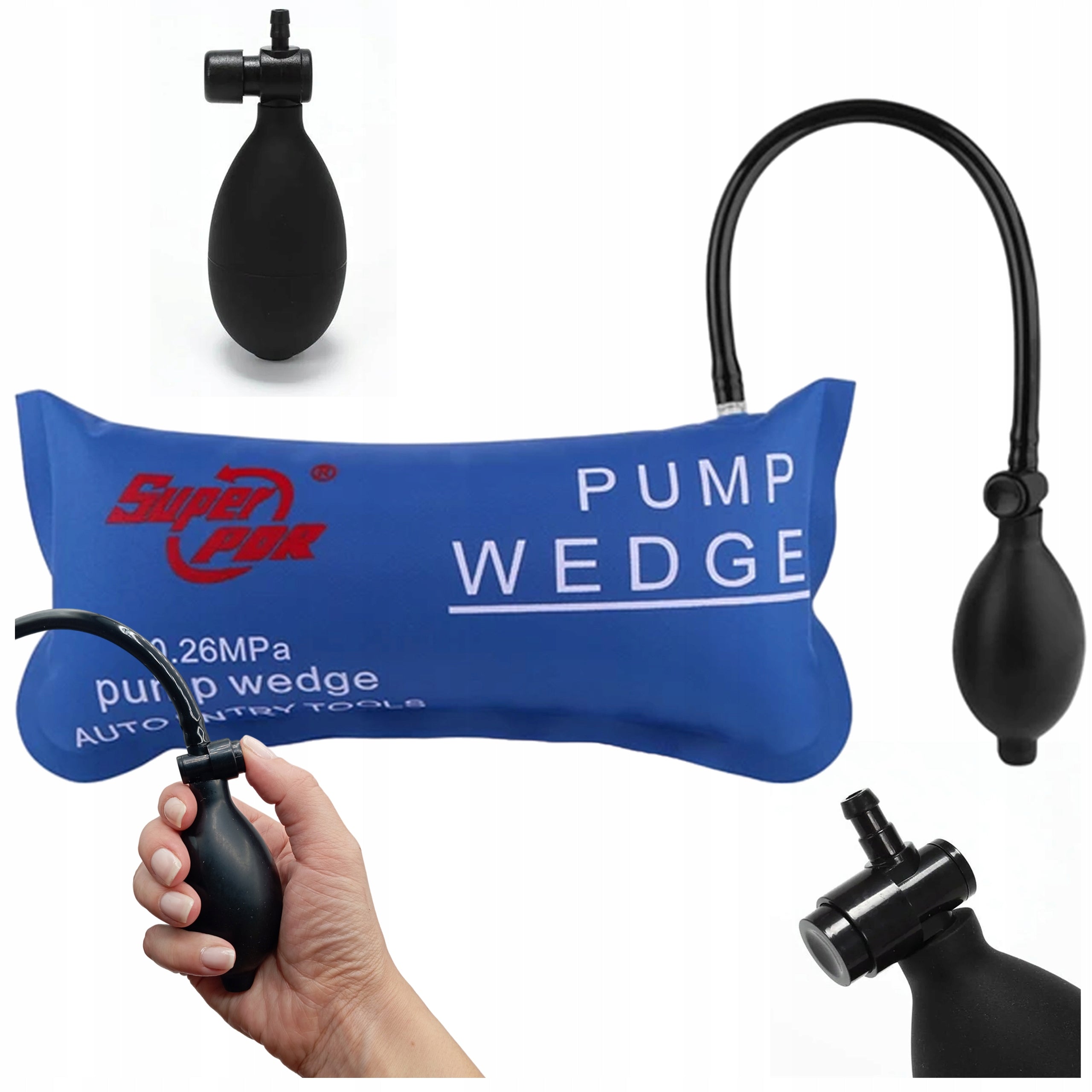 Large spreader expansion cushion mounting locksmith wedge lift 135 kg