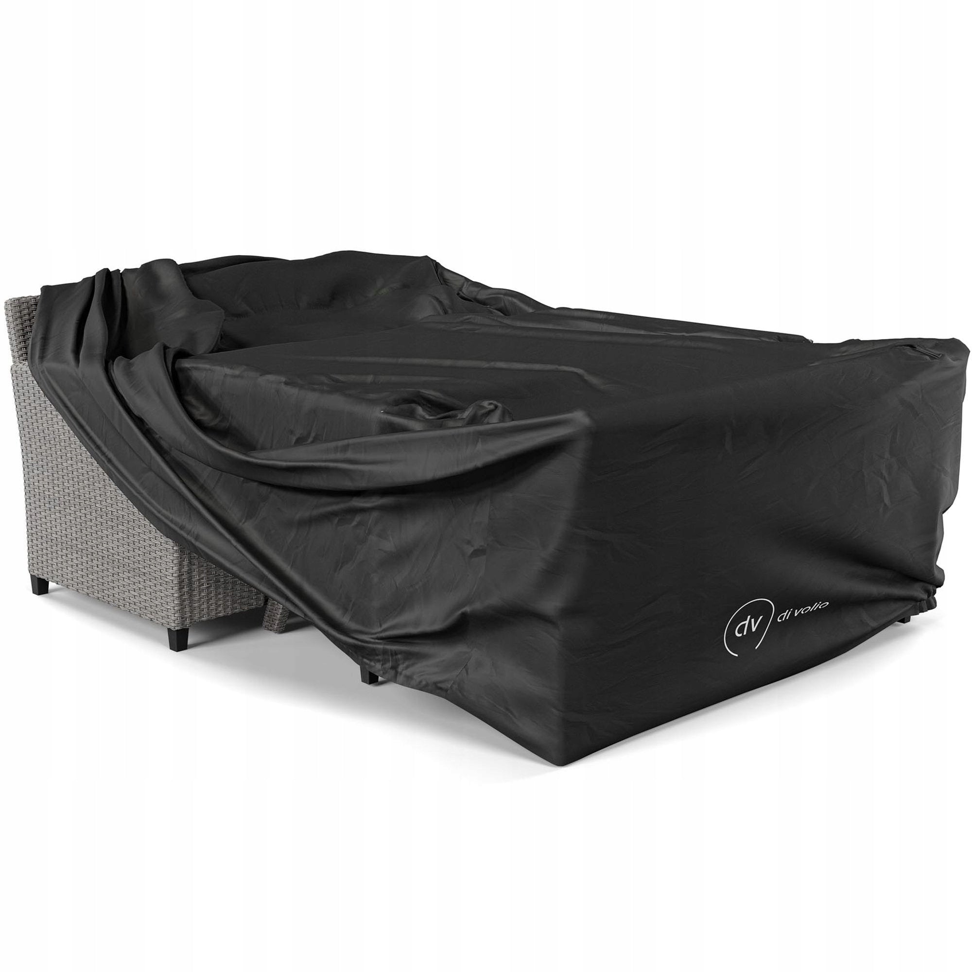 Large strong protective cover 205x150x80 for garden furniture with puller Manufacturer code DV-GF058RC