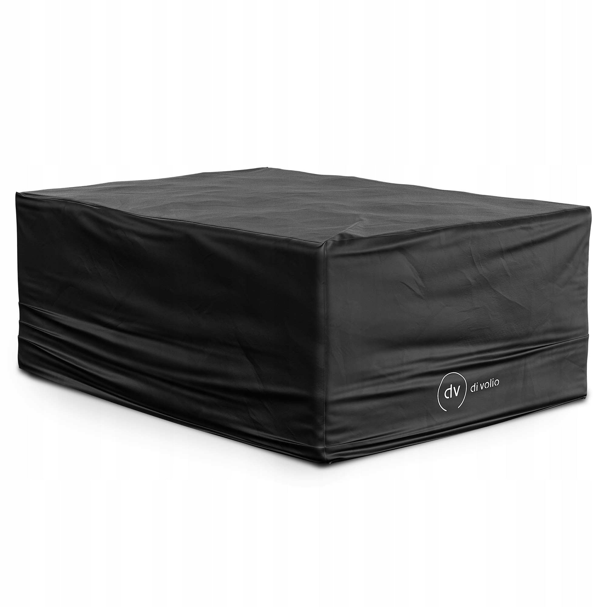 Large strong protective cover 205x150x80 for garden furniture with puller