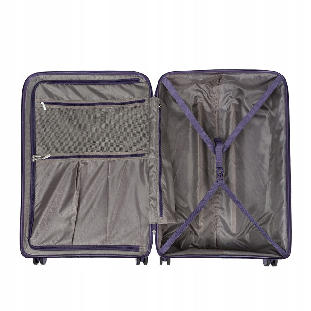 Large suitcase PUCCINI MYKONOS PP021A 7D Purple Model PP021A 7D