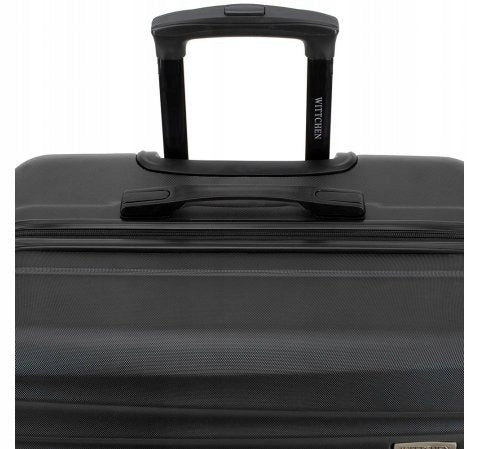 Large suitcase WITTCHEN Groove Line 56-3A-313-11 black Depth (shorter edge) 29 cm