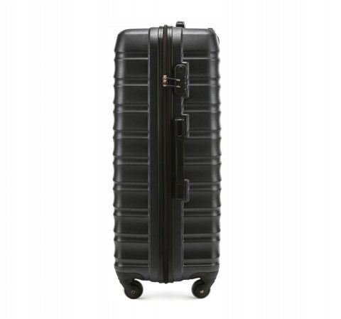 Large suitcase WITTCHEN Groove Line 56-3A-313-11 black Model 56-3A-313-11